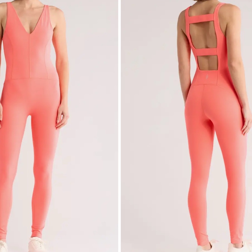 FP Movement Never Better Coral One Piece (NWT)